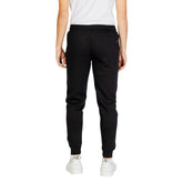Icon Black Cotton Joggers (Workout Pants)